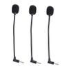 BIUDECO 3pcs Straight Cutting Microphone Attachable Mic for Phone Computer Mono Stereo Sound view 1