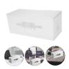 WHAMVOX Box Organizer Heat Dissipation Multi-functional Storage for Desk Cords Sockets Chargers Keeps Wires Safe for Home Office Use view 3