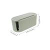 ANDRESLAD Cord Management Box Cable Organizer for Wires and Power Cords Easy to Use Material for Home Office and Living Spaces view 2