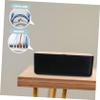 MERRYHAPY Wooden Cover Cord Organizer for Storage for Cables and Adapters Keeps Wires Hidden and Safe from and Pets view 4