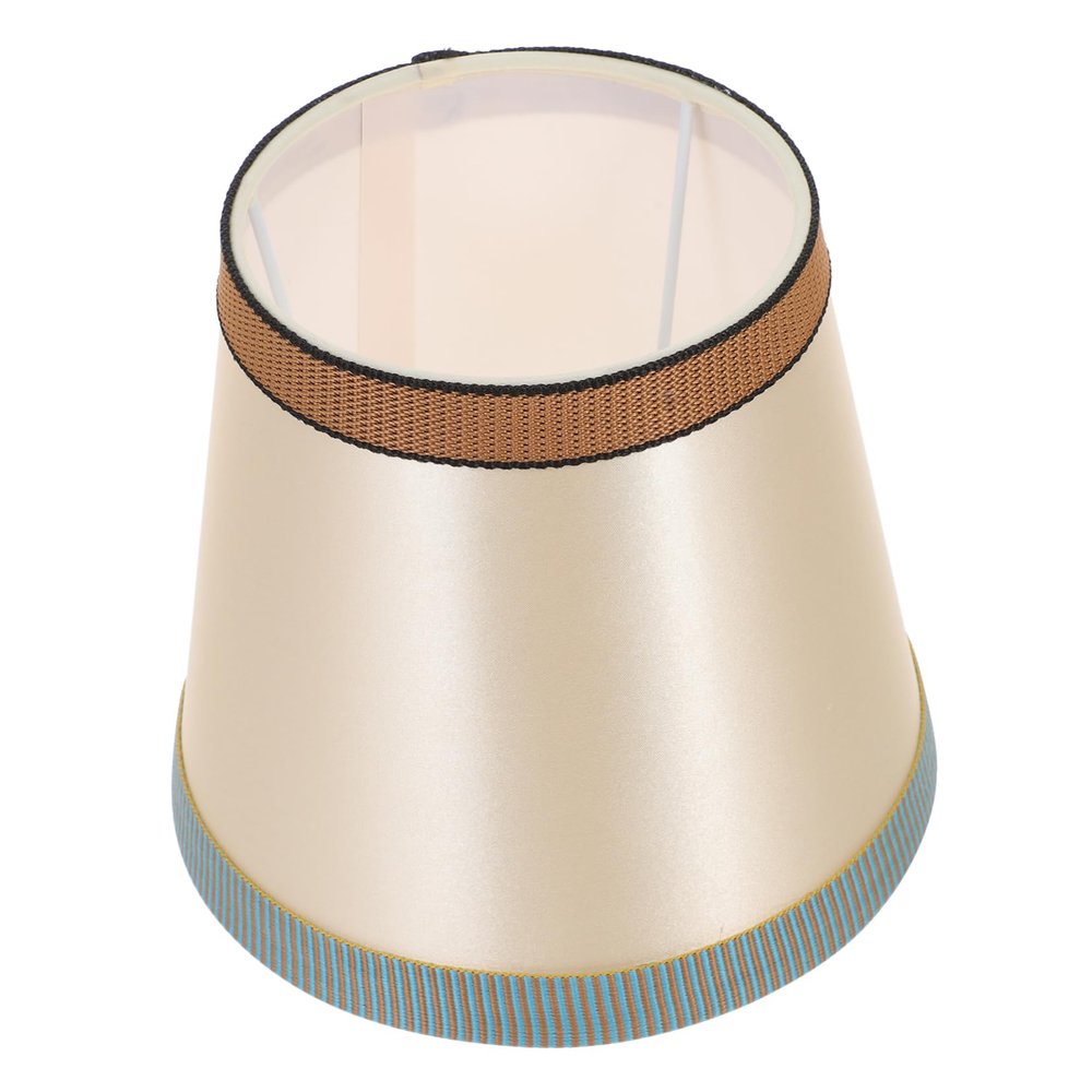 Levemolo Small Fabric Lampshade Linen Table Lampshade for Decorative White Floor Lamp Accessory