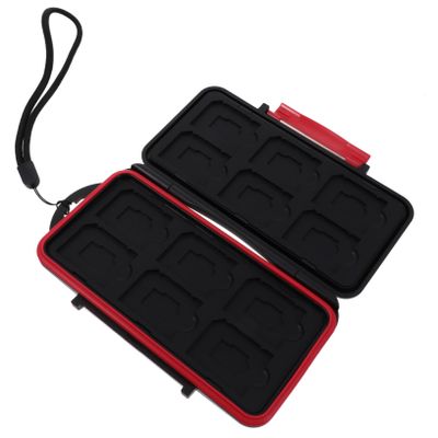 BELLIFFY Memory Card Storage Case Shockproof Design for Cards Durable Organizer for Camera and Phone Accessories Lightweight and Portable