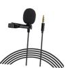 BELLIFFY Clip Omnidirectional Lavalier Microphone Audio for Recording Interviews and Webcasts Lightweight Design for Smartphones and Computers Black view 4