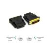 ACGTUY HD Female to DVI Male Adapter Converter HDMI- Compatible to DVI Cable Switch Fit Compatible PC Fit Compatible HDTV PS3 Projector LCD TV Box TV view 3