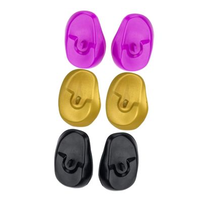Plastic Ear Covers 3 Pairs for Hair Dye and Heat Protection