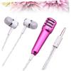 Alasum Compact Mini Microphone for Recording Music Handheld Mic for Home Ktv Parties Compatible Laptop view 4