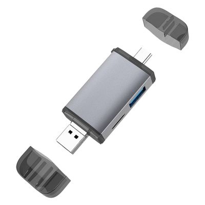 ARTIBETTER USB Type-c Card Reader Adapter OTG USB Memory Reader for Fast Data Transfer Between Devices for Mobile Phones and Tablets