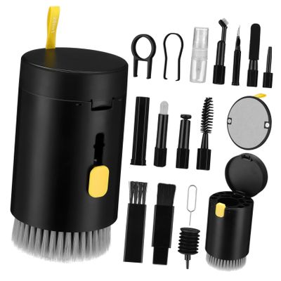 BRIGHTFUFU Travel Cleaning Kit Muc Off Compatible of Computer Accessory Brush for Electronics Headphones Cameras