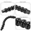 lvifloae FLW 265 Flexible Monopod Gooseneck Jaws Mount 1 4in Screw Holes to 1 4in Screw 12 Section for Sport Camera Photography Accessory view 3