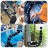 lvifloae FLW 265 Flexible Monopod Gooseneck Jaws Mount 1 4in Screw Holes to 1 4in Screw 12 Section for Sport Camera Photography Accessory view 4