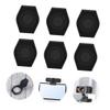 ARTIBETTER 6pcs Webcam Privacy Cover Material Camera Covers for Laptop Computer Webcam Protective Tool Privacy Lens Protector view 4