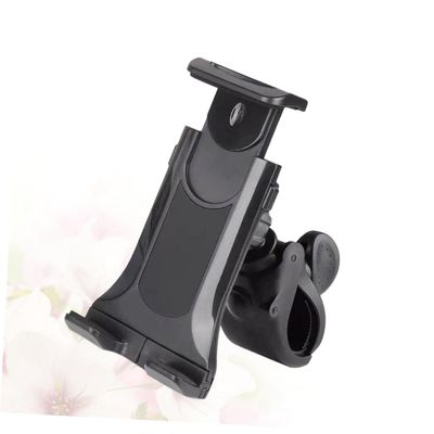 Mikikit 1pc Car Tablet Pc Bracket for Live Streaming Retractable Mobile Phone Stand Multi-Purpose Sports Support for Home and Vehicle Black