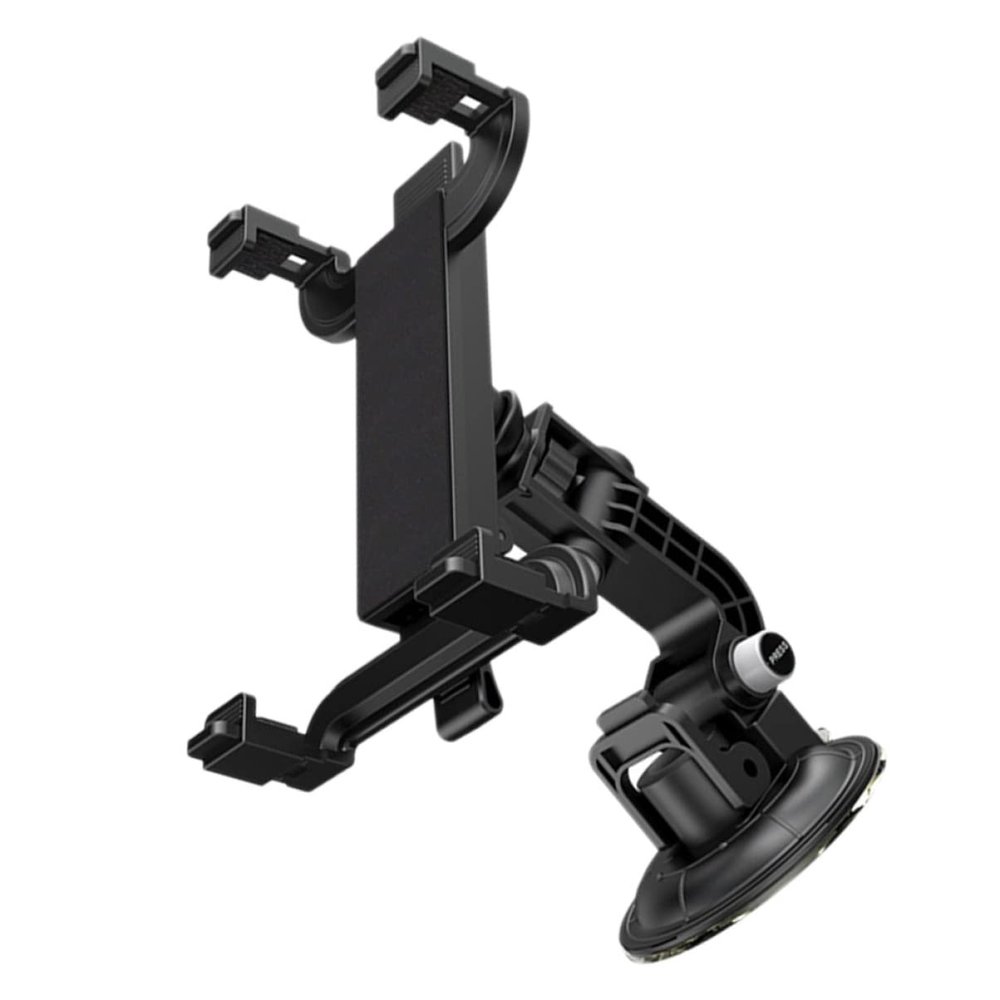 Hoement Car Tablet Holder with Strong Suction Cup Rotatable Navigation Bracket for Fire Tablet and Laptops Secure and Backseat Mount for Easy Viewing