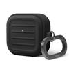 elago Armor Case Compatible with AirPods 4 Case - Compatible with AirPods 4th Generation Case, Carabiner Included, Supports Wireless Charging, Shock Resistant, Full Protection (Black) view 1