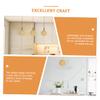 JEWEDECO Rustic Style Woven Lamp Shade Lightweight Natural Rattan Lampshade for Pendant and Ceiling Lights for Home and Restaurant Creates Warm Atmosphere view 2