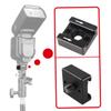 MOLUCKFU 1set Cold Shoe Bracket for Camera Accessories Compatible DSLR Stabilizer Microphones Easy Installation for Mounting Led Lights and Flash Units view 3