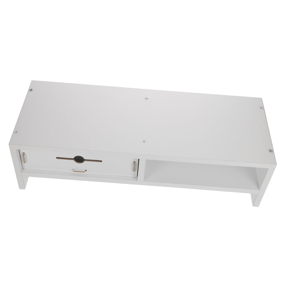 ARTIBETTER Office Monitor Riser and Desk Organizer for Computer Dual-layer Heightening Rack Drawer Sturdy Material for Use Neat Desktop