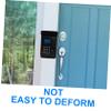 ARTIBETTER 4pcs Doorbell Cover Large Rainproof Access Shield for Attendance Machines and Doorbells Easy Installation Protects Electronics from Rain view 3