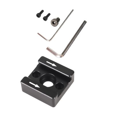 CAXUSD 1set Cold Shoe Mount Adapter Threaded Hole for Camera Accessories for Monitors Lights and Microphones Non- Design for Stability