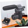 CAXUSD 1set Cold Shoe Mount Adapter Threaded Hole for Camera Accessories for Monitors Lights and Microphones Non- Design for Stability view 2