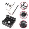 CAXUSD 1set Cold Shoe Mount Adapter Threaded Hole for Camera Accessories for Monitors Lights and Microphones Non- Design for Stability view 3