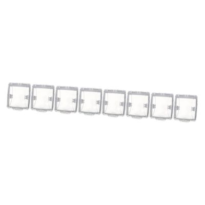 ARTIBETTER 8pcs Doorbell Protector Cover for Outdoor Use Shields against Rain and Sun Easy Installation for Attendance Machines and Card Readers