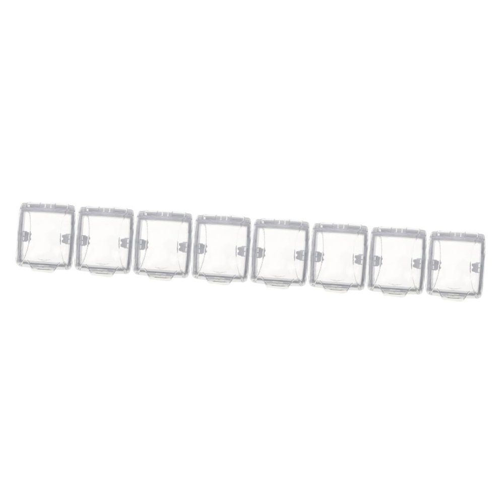 ARTIBETTER 8pcs Doorbell Protector Cover for Outdoor Use Shields against Rain and Sun Easy Installation for Attendance Machines and Card Readers