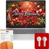 HP Flagship 15.6'' Anti-Glare HD Laptop with Free AI-Powered Microsoft 365 | Bluetooth Earphones | 16GB RAM | 512GB External Drive & 128GB onboard SSD | Intel Quad-core Processor | Win 11 | RED view 1