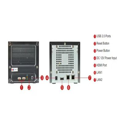 ACTi ENR-130 16-Channel 4MP/10MP Standalone NVR (0, TB)