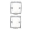 ARTIBETTER 10pcs Doorbell Protector Cover Outdoor Rainproof Shield for Home Doorbell High Hardness Safeguard against Rain and Sun Easy Installation view 2