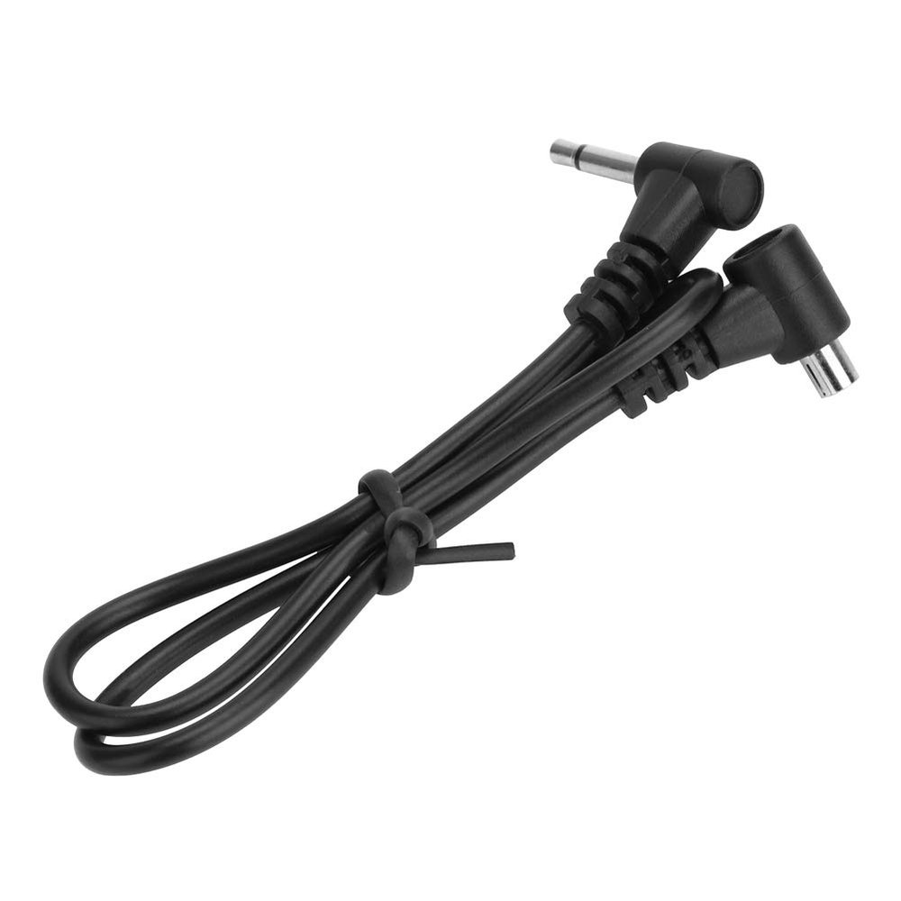 2.5mm Plug to Male Flash PC Sync Cord, Lightweight 12Inch Cable, Easy to Carry and Use, Professional Camera Accessory