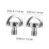 jojofuny 4pcs Mounting Screw for Tripod Monopod Quick Release Plate Camera Screws for Easy Installation and Secure Camera Attachment view 2
