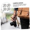 jojofuny 4pcs Mounting Screw for Tripod Monopod Quick Release Plate Camera Screws for Easy Installation and Secure Camera Attachment view 4