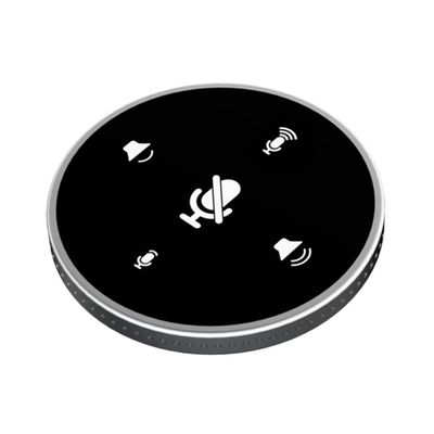 CIMAXIC USB Microphone for Video Conferencing Omnidirectional Desktop Mic for Online Meetings Live Streaming Gaming and Voice Chats Lightweight Easy to Use Black