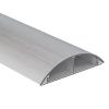 YLLSMGS Floor Cable Cover Metal Cord Hider Channel Self-Adhesive 39 Inch Long Decorative Cable Protector for Living Room Office(55 * 15mm/2.16 * 0.59in)
