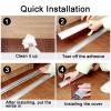 YLLSMGS Floor Cable Cover Metal Cord Hider Channel Self-Adhesive 39 Inch Long Decorative Cable Protector for Living Room Office(55 * 15mm/2.16 * 0.59in) view 4