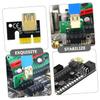 1set Pci-e to Riser Card Adapter for Mining Stable Power Supply Capacitors Compatible Pci-e Slots view 3