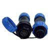 5Sets SP13 Docking IP68 Aviation Plug Socket Connector 2 3 4 5 6 7 9 PIN Male Female Butt Joint Waterproof (6P) view 1