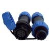 SP13, 7-Pin, Inline Cable, Male & Female, IP68 Waterproof Circular Connector view 1