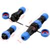 SP13, 7-Pin, Inline Cable, Male & Female, IP68 Waterproof Circular Connector view 2