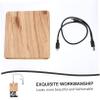 CAXUSD USB Type-c External DVD Burner DVD Player for Laptop Desktop Cd Drive No Driver Needed view 2