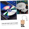 CAXUSD USB Type-c External DVD Burner DVD Player for Laptop Desktop Cd Drive No Driver Needed view 3