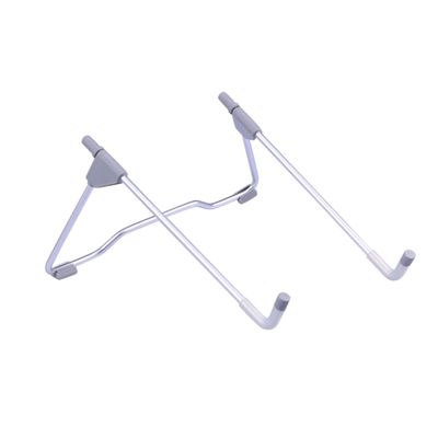 ARTIBETTER Adjustable Laptop Stand Portable Folding Riser for Notebook Tablet Ergonomic Design Grey Compatible Laptops Non- Cushion for Stability