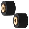 HOMOCONO 2pcs Durable Rubber Pinch Roller for Video Machine Repair Axle Compatible with Recorders and Amplifiers Easy Installation Versatile Replacement Parts view 1