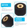 HOMOCONO 2pcs Durable Rubber Pinch Roller for Video Machine Repair Axle Compatible with Recorders and Amplifiers Easy Installation Versatile Replacement Parts view 4