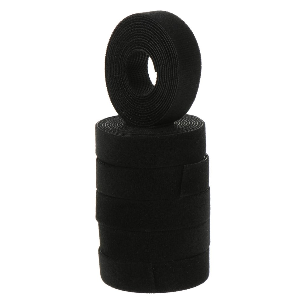 CAXUSD 6rolls and Cable Straps Self-Fastening Cord Organizer for Reusable and