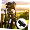 CAXUSD 3pcs Cold Shoe Mount Flash Adapter Set for DSLR Cameras Easy to Install Tripod Adapter for Led Lights and Monitors Durable Construction view 2