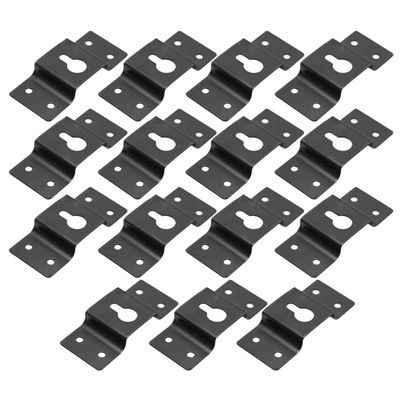 MOLUCKFU 30pcs Hanging Speaker Bracket Speaker Hanging Connector Hook Hanger Plate for Audio