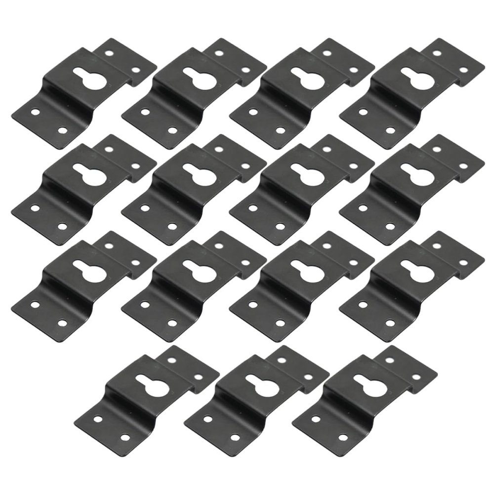 MOLUCKFU 30pcs Hanging Speaker Bracket Speaker Hanging Connector Hook Hanger Plate for Audio