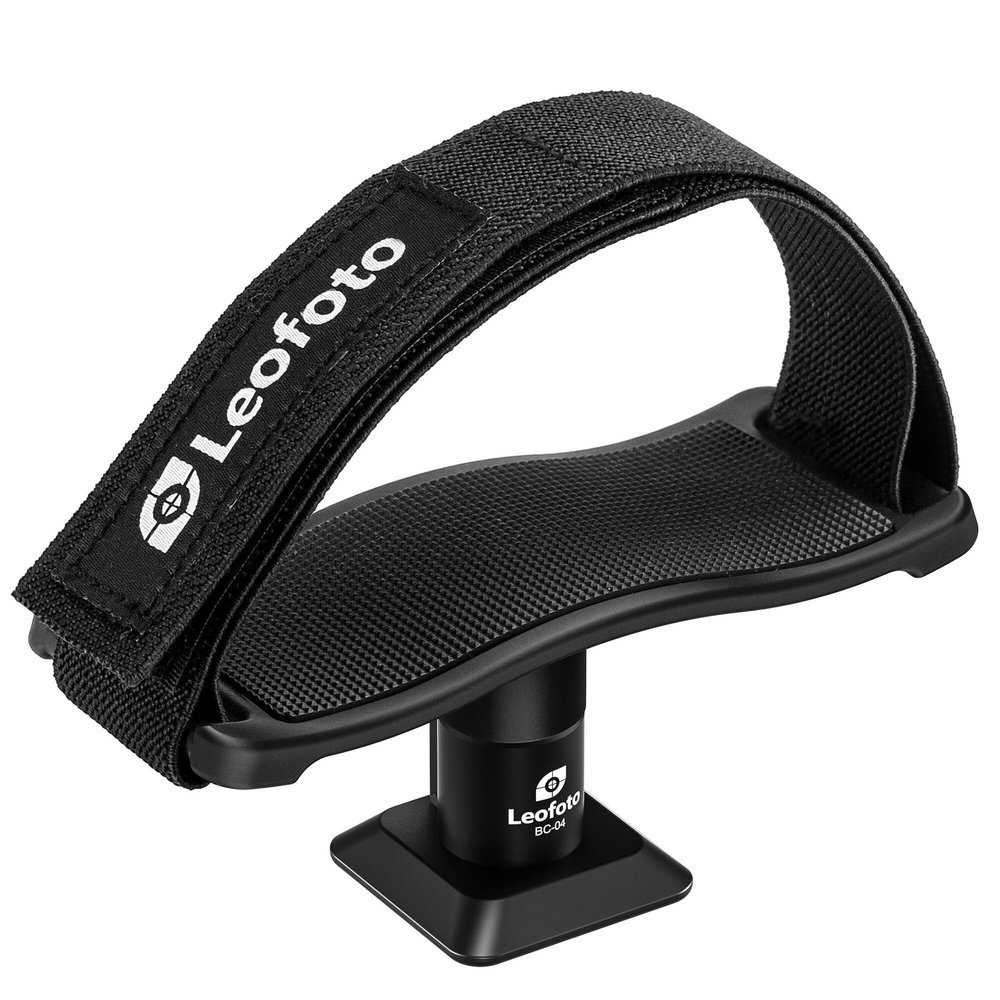 LEOFOTO Binocular Adapter Tray with Arca-Compatible Dovetail Mount, 360 Rotation, 3/8"-16 and 1/4"-20 Mounting Adapter (BC-04)